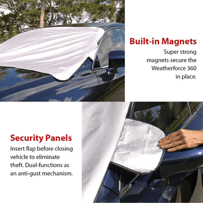 MagShieldX - Premium Thickened Magnetic Snow Cover