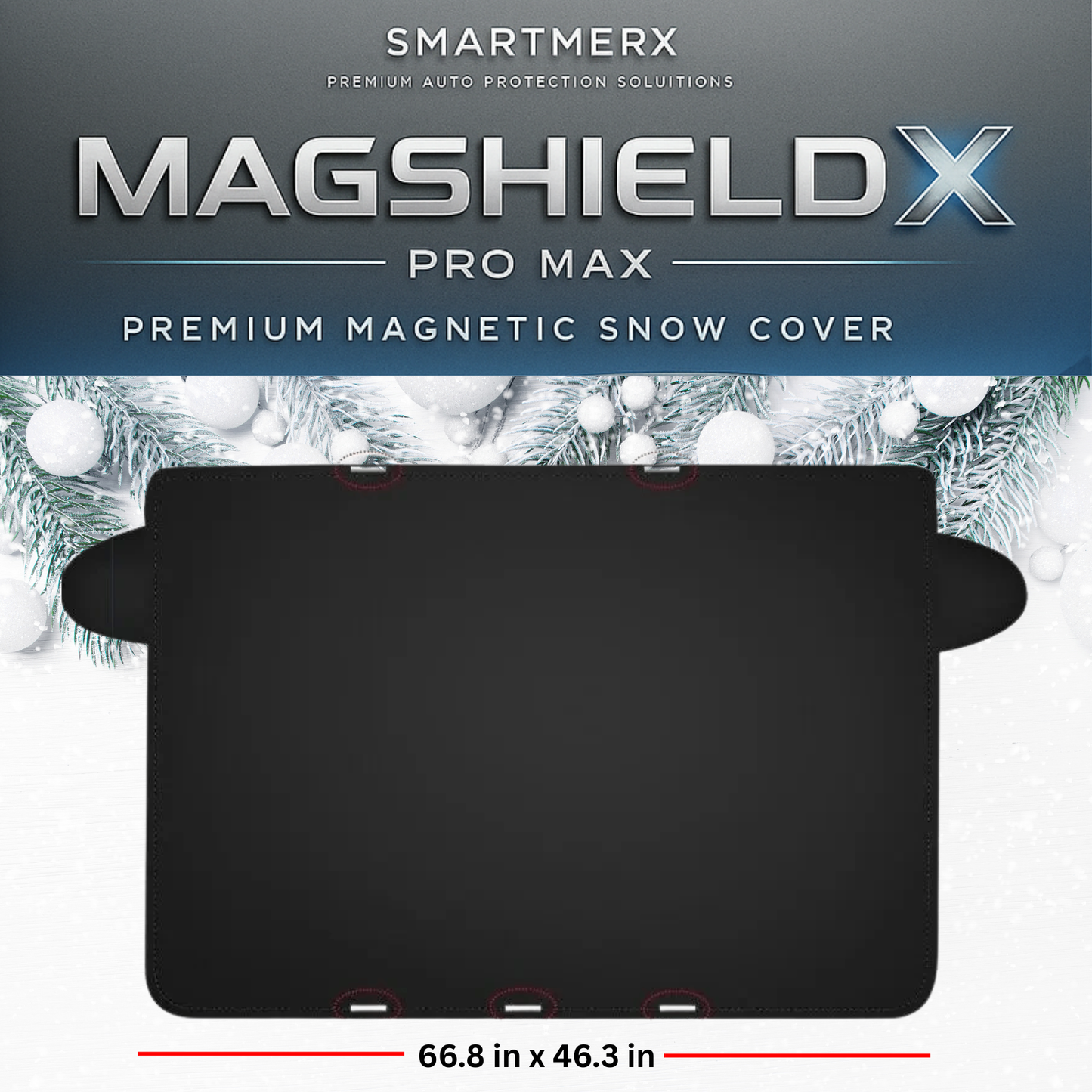 MagShieldX - Premium Thickened Magnetic Snow Cover