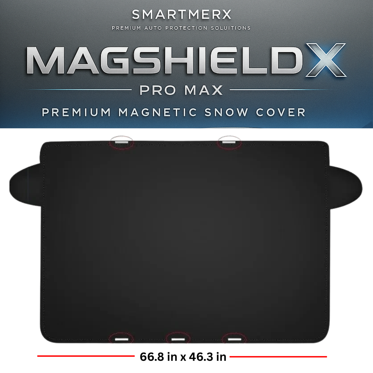 MagShieldX - Premium Thickened Magnetic Snow Cover